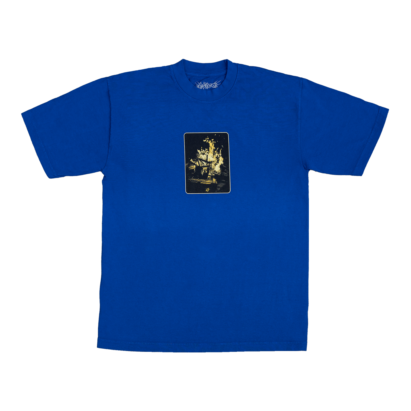 Campfire T-shirt Cobalt Blue