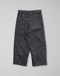 Fat Logo Snow Pants Black