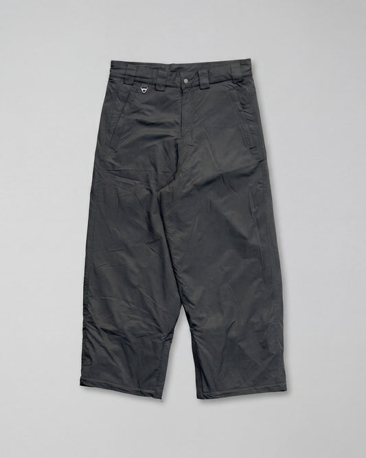 Fat Logo Snow Pants Black
