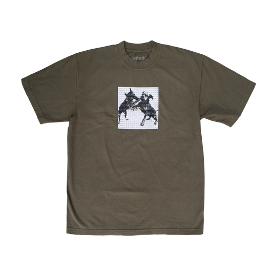 Dog Fight T-shirt Army