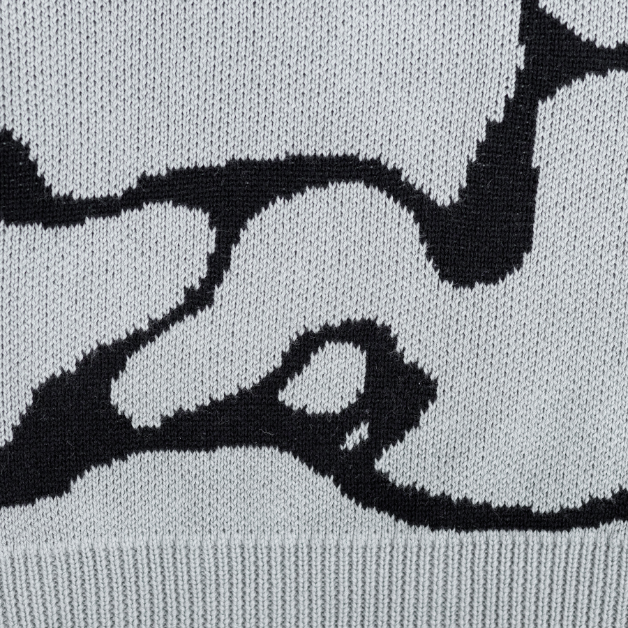 Pebble Knit Sweater Grey – Psyco Skateboards