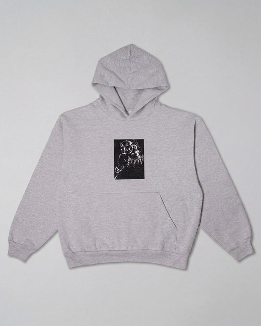 Airbrush Hoodie Ash