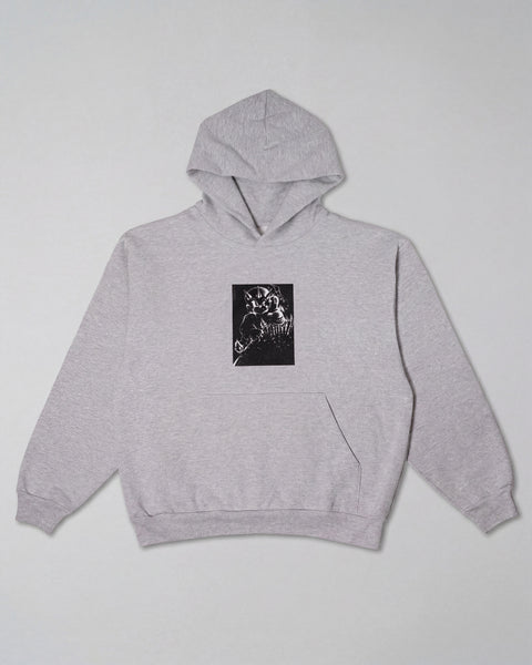 Airbrush Hoodie – Ash | Psyco Skateboards