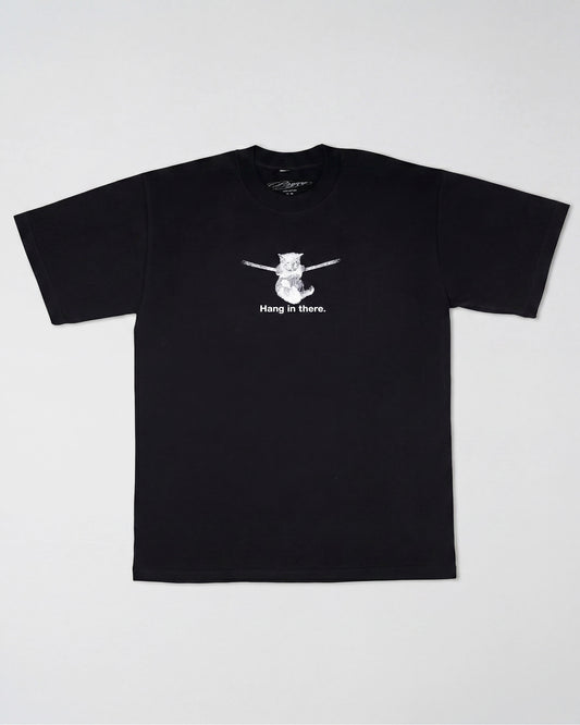 Hang in there. T-shirt Black