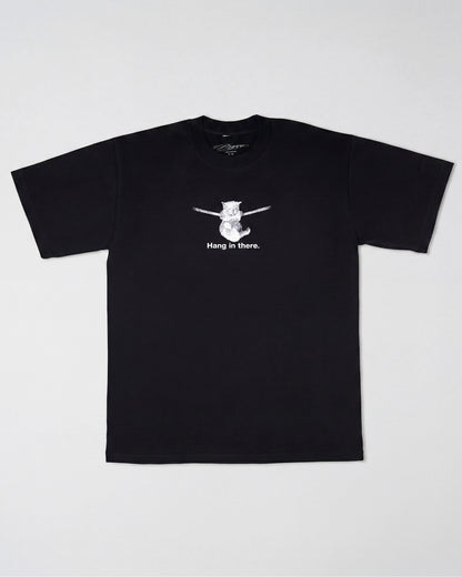Hang in there. T-shirt Black