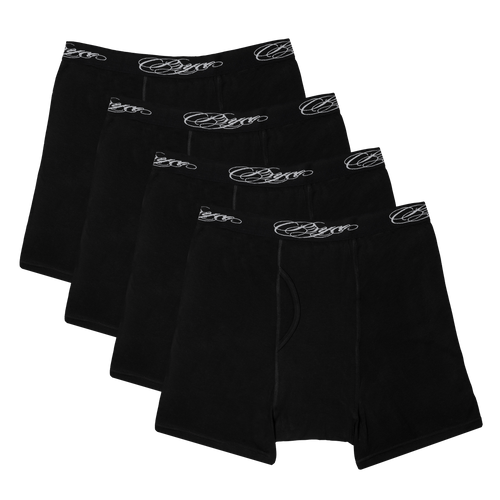 Black Boxers (4-pack)