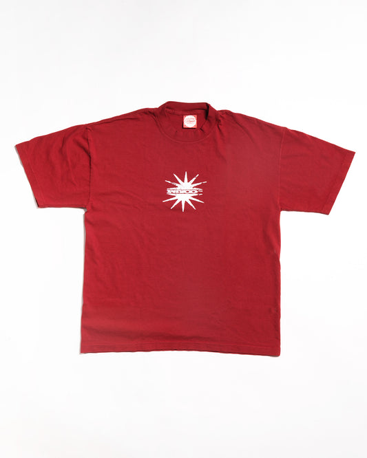 Sunburst T-Shirt Red