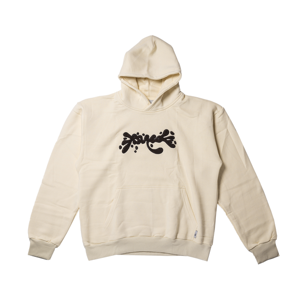 Splat Logo Hoodie Creme