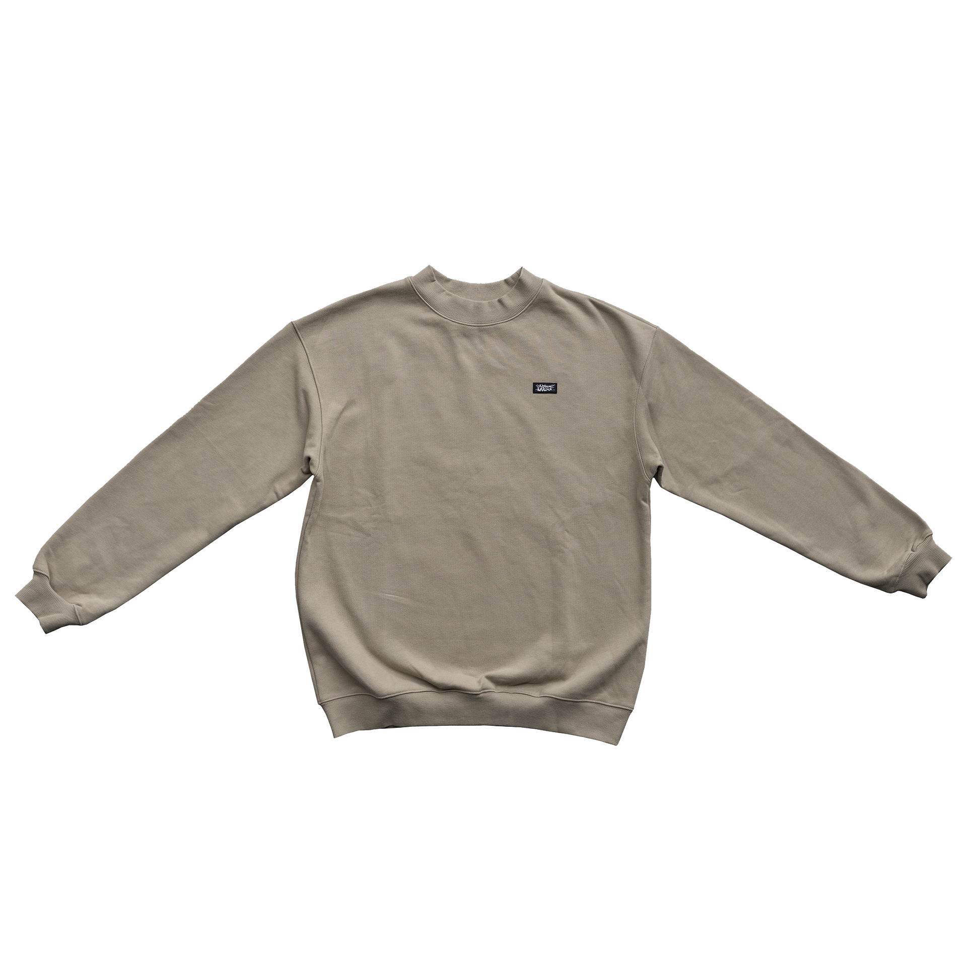 Patch Logo Crewneck Light Olive – Psyco Skateboards
