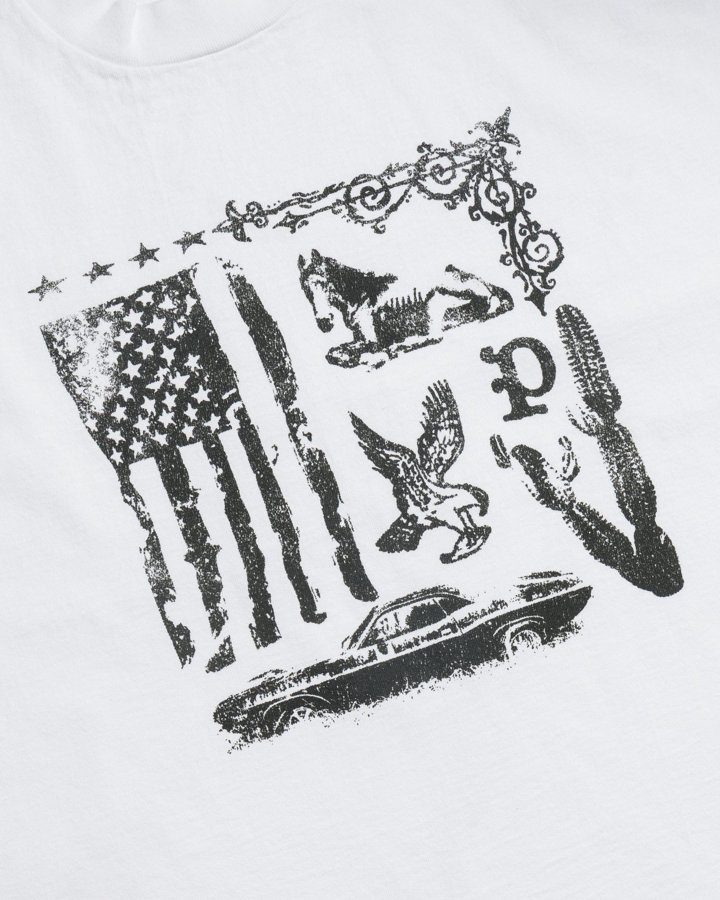 American T-Shirt White