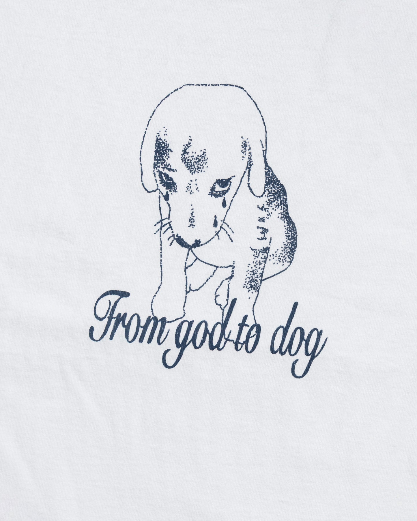 From God to Dog T-Shirt White