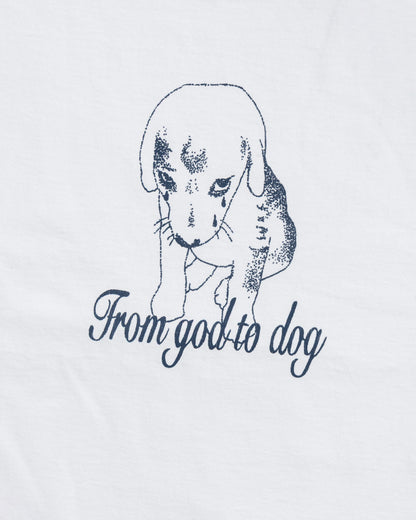 From God to Dog T-Shirt White