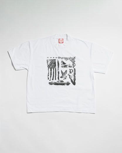 American T-Shirt White