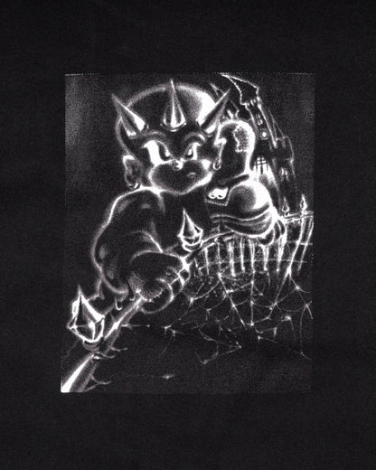 Airbrush T-shirt Black