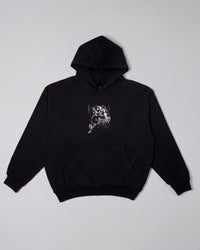 Airbrush Hoodie Black