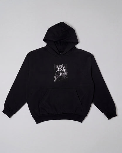 Airbrush Hoodie Black