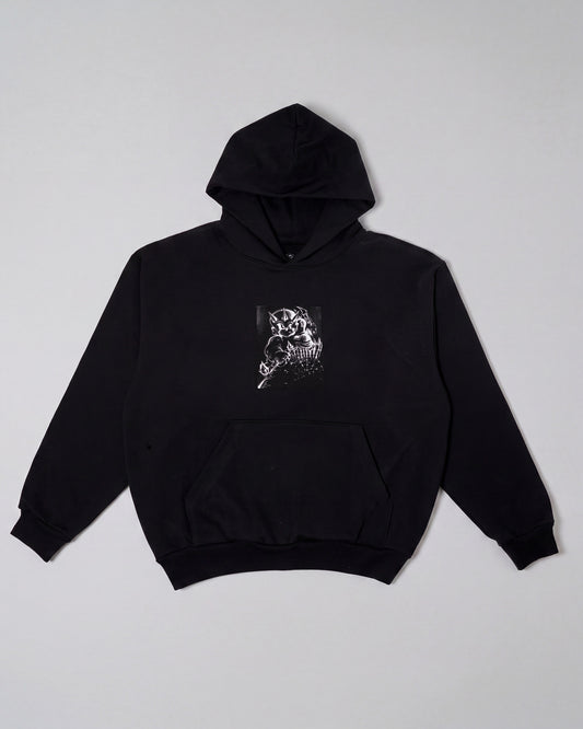 Airbrush Hoodie Black