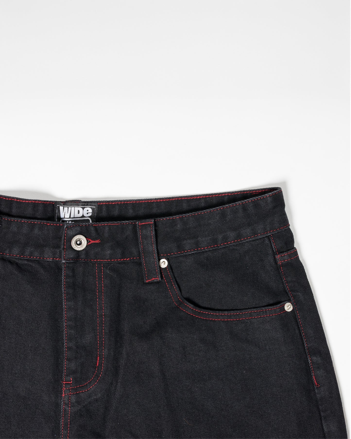 Fat Logo Jorts Black