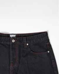 Fat Logo Jorts Black