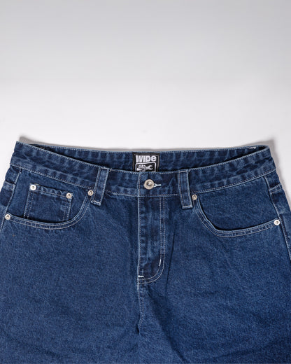 Fat Logo Jorts Blue
